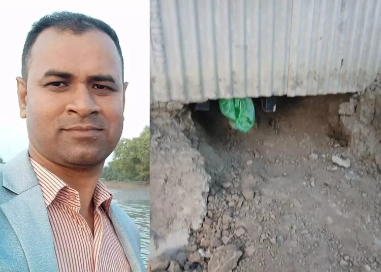 খুলনায় সিঁধ কেটে ঘরে ঢুকে ব্যবসায়ীকে কুপিয়ে হত্যা