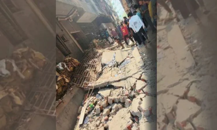 নারায়ণগঞ্জে গ্যাস লিকেজ থেকে বিস্ফোরণ