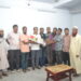 খুলনা প্রেসক্লাবের নবনির্বাচিত কমিটিকে ছাপাখানা শ্রমিক ইউনিয়নের ফুলেল শুভেচ্ছা