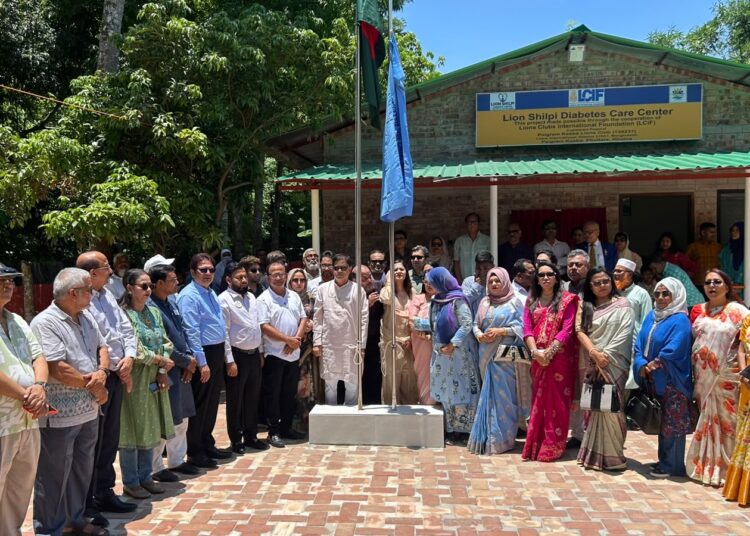 ফুলতলায় ‘লায়ন শিল্পী ডায়াবেটিস কেয়ার সেন্টার’ উদ্বোধন
