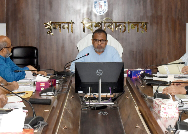 খুলনা বিশ্ববিদ্যালয় স্টাডিজের এডিটরিয়াল বোর্ডের সভা