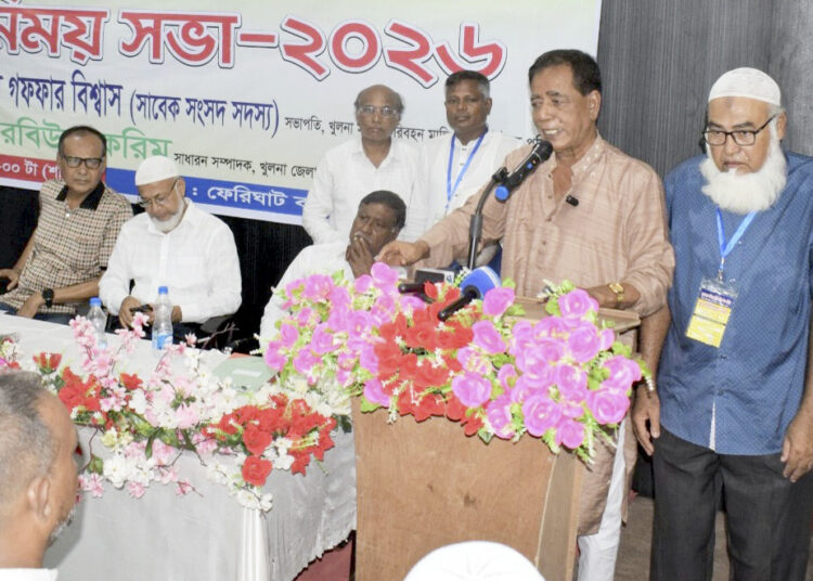 খুলনা সড়ক পরিবহন মালিক শ্রমিক ঐক্য পরিষদের মতবিনিময়